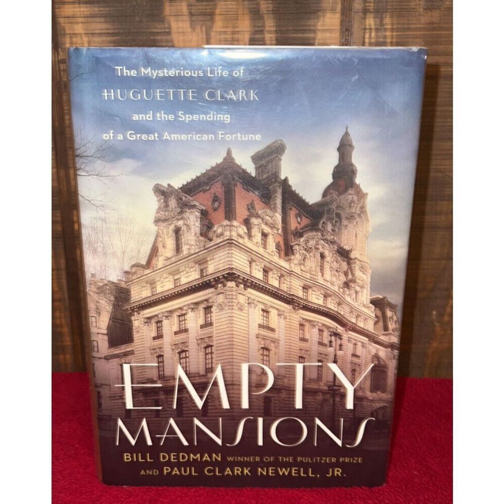 Double Signed 1st Edition Empty Mansions Book by Bill Dedman & Paul Clark Newell